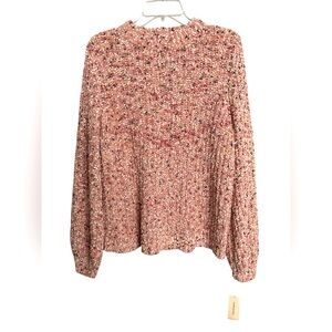 NWT JohnPaulRichard confetti chenille oversized sweater size PM